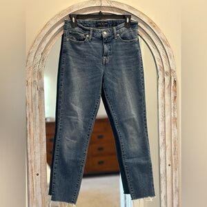 Lucky Brand Dark Blue Straight Leg Jeans